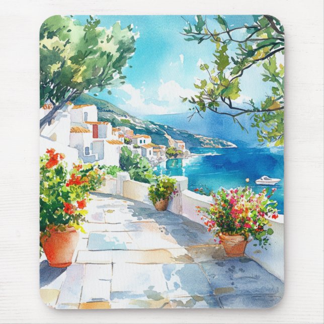 Mousepad Mediterranean Summer (Frente)