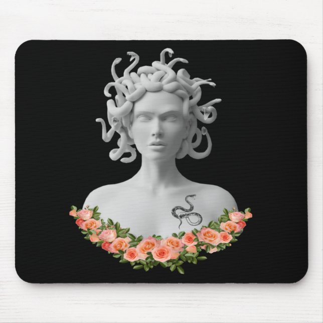 Mousepad Medusa Gorgon Mitologia Grega (Frente)