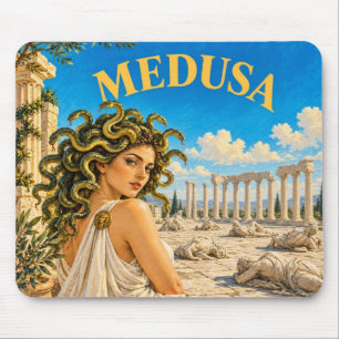 Mousepad Medusa, Monstro de Fantasia Gótica