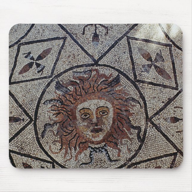 Mousepad Medusa, mosaico romano da casa de Orpheus (Frente)
