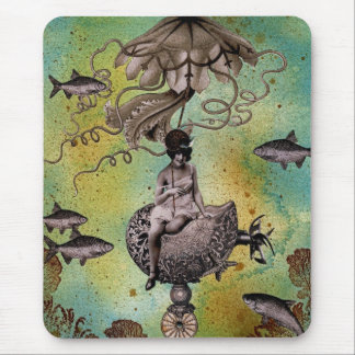 Mousepad Medusa submarinas de Steampunk