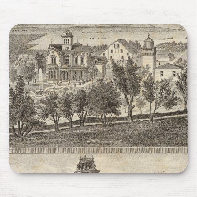 Mousepad Meek res, fazenda (Frente)