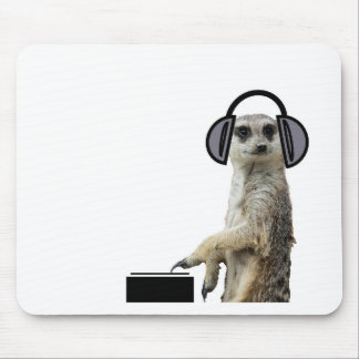 Mousepad Meerkat legal Funky DJ