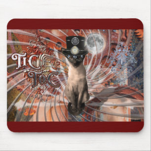 Mousepad Meezer - Viajante do Tempo Steampunk