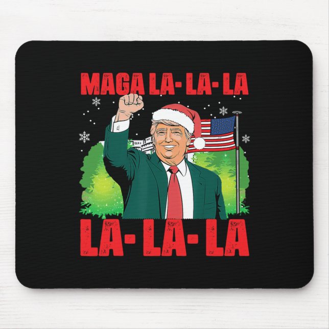 Mousepad Mega La Donald Trump Potus 47 Natal Feio (Frente)