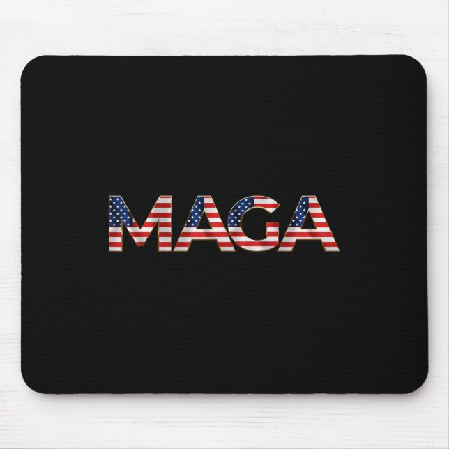 Mousepad Mega Letra Bandeira EUA 4 De Julho 2024 Presidente (Frente)