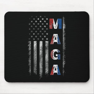 Mousepad Mega Trump 2024 US Flag American
