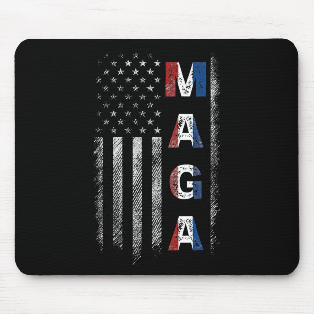 Mousepad Mega Trump 2024 US Flag American (Frente)