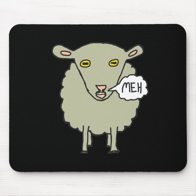 Mousepad Meh Sheep (Frente)