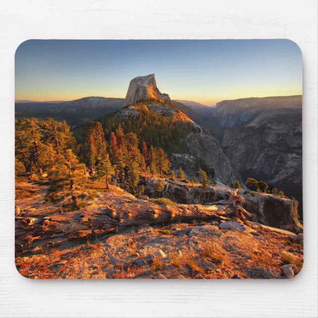 Mousepad Meia centelha ao pôr do sol - Yosemite (Frente)