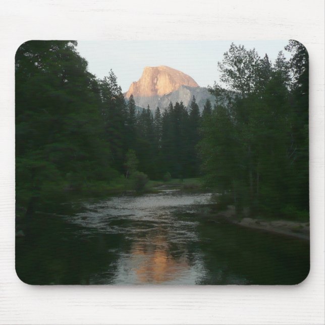 Mousepad Meia Dome Sunset no Parque Nacional de Yosemite (Frente)