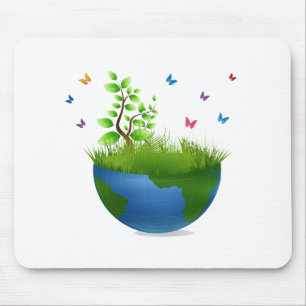 Mousepad meia grama butterflies.png do globo