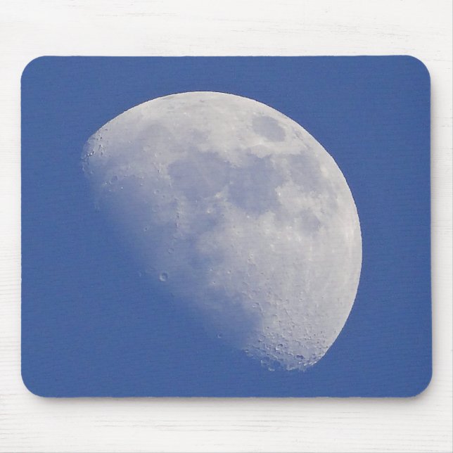 Mousepad Meia lua no céu azul (Frente)