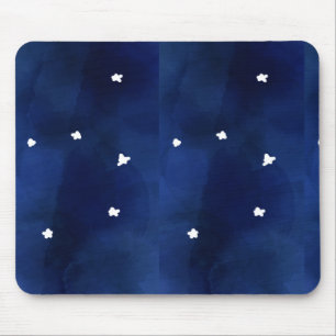Mousepad Meia-noite Blue Starry sky