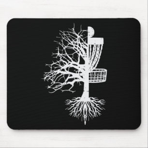Mousepad Meio Disco Golfe Sket Árvore Divertido Frisbee Fro