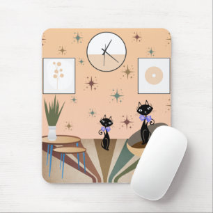 Mousepad Meio século De Médio Do Século Moderno