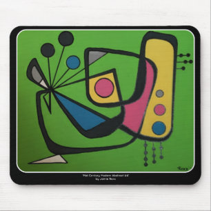 Mousepad 'Meio século Modern Abstrato num 4' em um