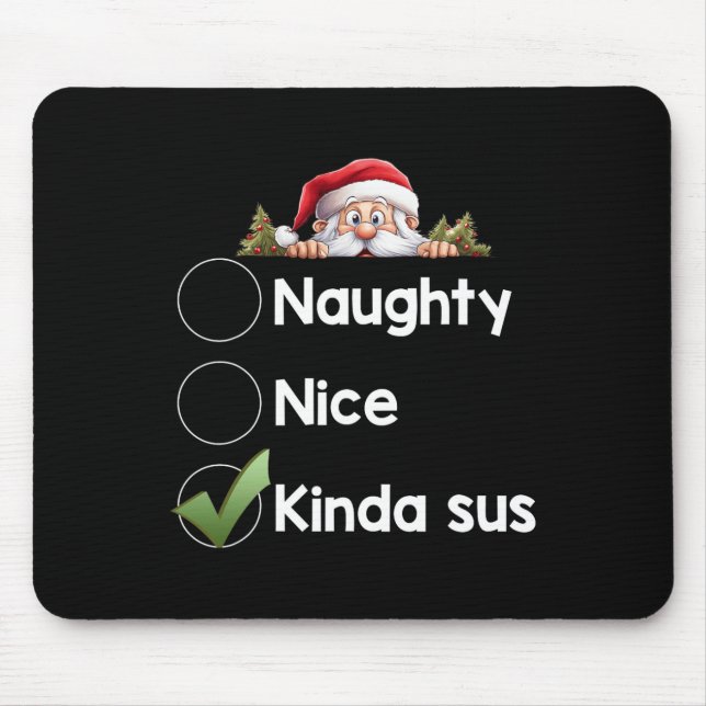 Mousepad Meio Sus Natal Matando Malvado1 (Frente)