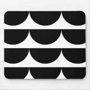 Mousepad Meio tapete do rato geométrico do círculo