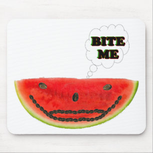 Mousepad Melancia Bite Me