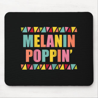Mousepad Melanin Poppin 1990s Hip Hop Dance Black Pride