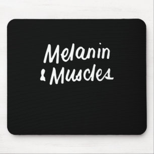 Mousepad Melanina E Músculos O Preto É Um Belo Ginásio D