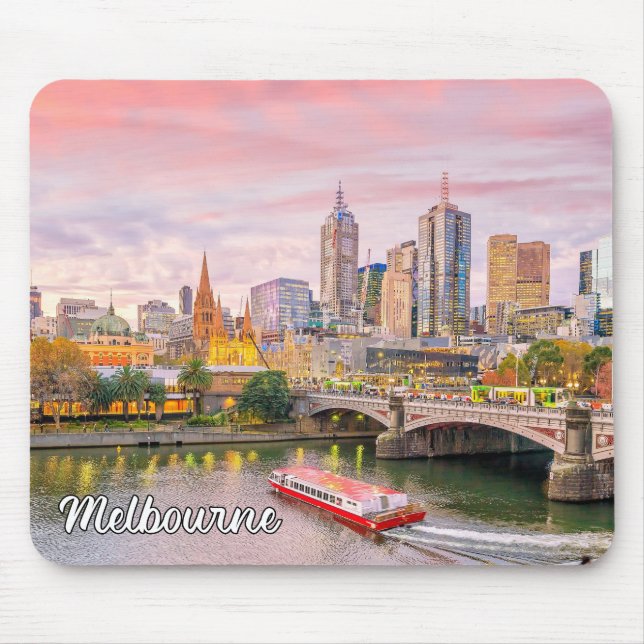 Mousepad Melbourne, Austrália (Frente)