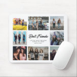 Mousepad Melhor Amigos Citam Oito Páginas de Mouse de Colag<br><div class="desc">Mousepad de colagem de fotos com fotos de você e seus melhores amigos - adicione suas oito fotografias de você e seus amigos e uma citação de amizade ou dizendo para personalizar esse mousepad. Faz um presente de excelente que seus amigos vão amar!</div>