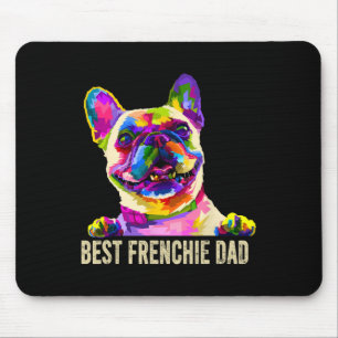 Mousepad Melhor Arte Frenchie Pai Bulldog Francês Pai de Ca