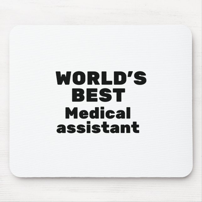 Mousepad Melhor Assistente Médico do Mundo (Frente)