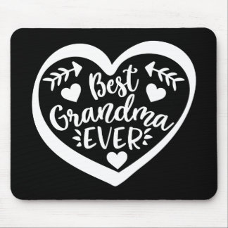 Mousepad Melhor Avó para Presente de Coração