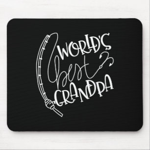 Mousepad Melhor Avô Pescador do Mundo Masculino