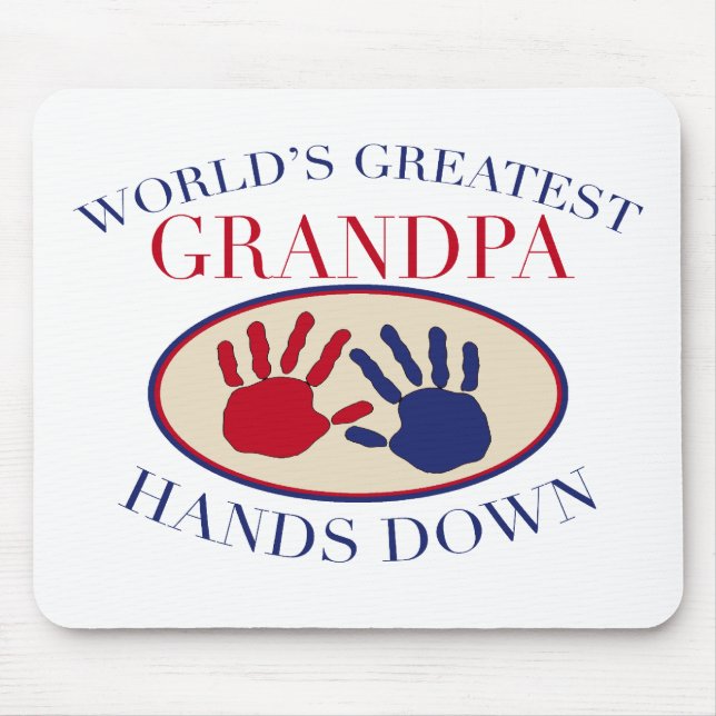 Mousepad Melhor Avô Sem Dúvida (Frente)