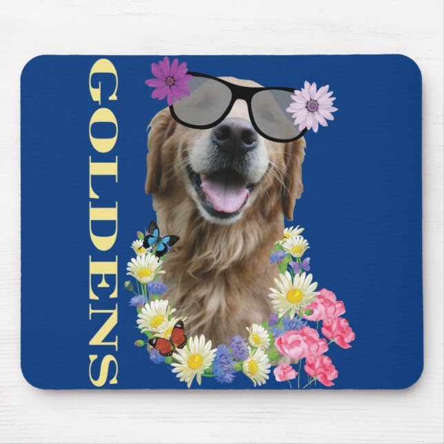 Mousepad Melhor Cão Dourado (Frente)