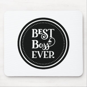 Mousepad Melhor Chefão do Mouse Nunca