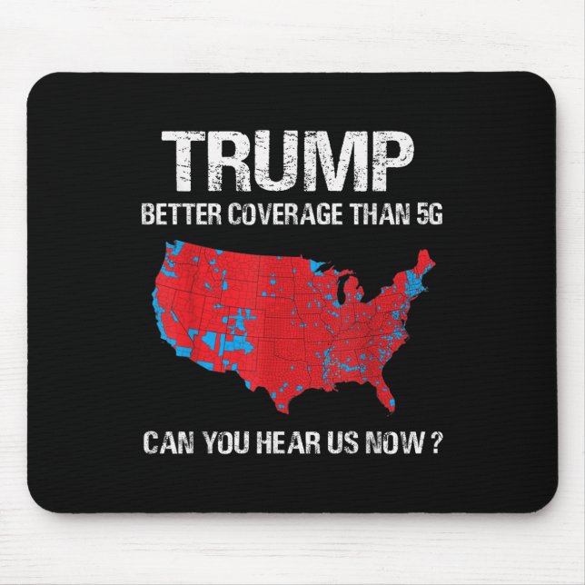 Mousepad Melhor Cobertura Do Que 5 g De Mapa Eleitoral Engr (Frente)