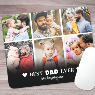 Mousepad Melhor Colagem de Fotos da Família de Pais