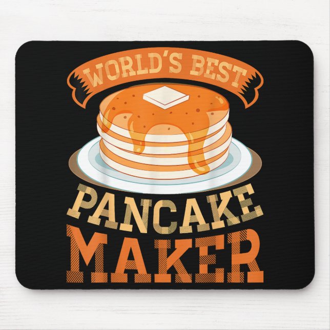 Mousepad Melhor Criador de Pancake do Mundo - Criador Engra (Frente)