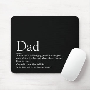 Mousepad Melhor Definição Pai do Pai do Pai Nunca Preta