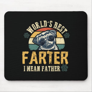 Mousepad Melhor Farter, Quero Dizer Melhor Pai Padre Já Leg