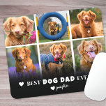 Mousepad Melhor Foto Pet do Pai de Cão<br><div class="desc">Mouse de Colagem de Foto Personalizado "Melhor Mãe Cachorro" 6. Celebre o seu amor e devoção aos seus amigos furiosos com este tapete de rato personalizado, concebido para adicionar um toque pessoal e prático ao seu espaço de trabalho. "Melhor Cachorro Mãe de Sempre" é exibido elegantemente no topo em texto...</div>