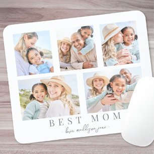Mousepad Melhor Mãe Colagem de Fotos Personalizadas