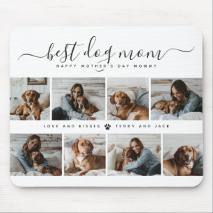 Mousepad Melhor Mãe de Cachorro: Dia de as mães Personaliza