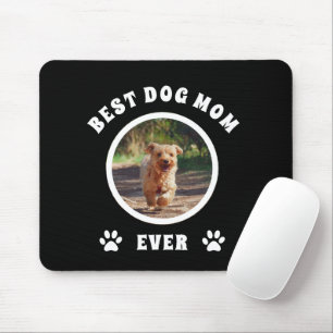 Mousepad Melhor Mãe De Cachorro Personalizada De Foto