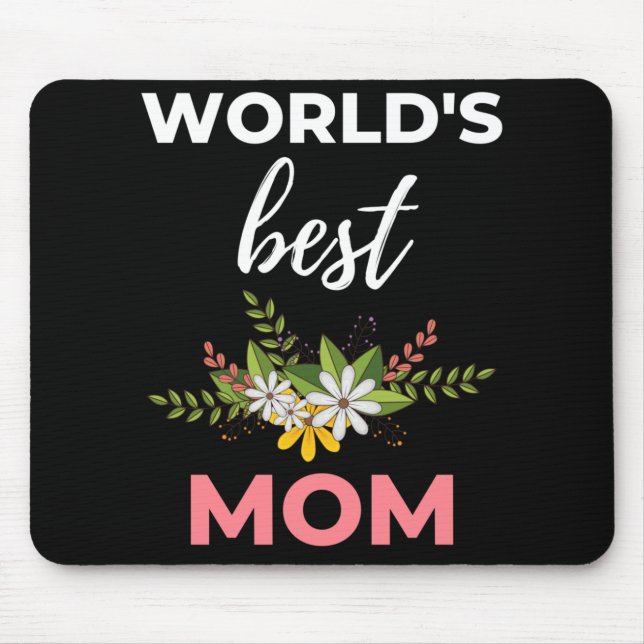 Mousepad Melhor Mãe do Mundo (Frente)