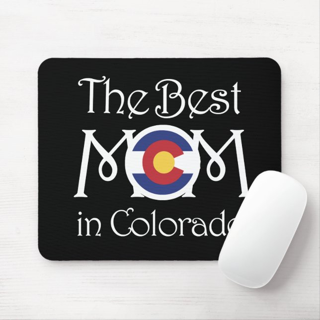 Mousepad Melhor Mãe No Colorado (Com mouse)