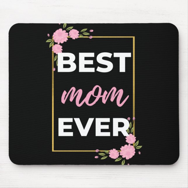Mousepad Melhor Mãe Nunca (Frente)