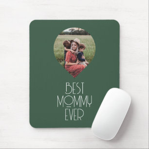 Mousepad Melhor Mamãe de Fotografia do Script Moderno