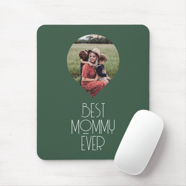 Mousepad Melhor Mamãe de Fotografia do Script Moderno (Com mouse)