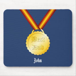 Mousepad Melhor Medalha do Pai Dia dos Pais